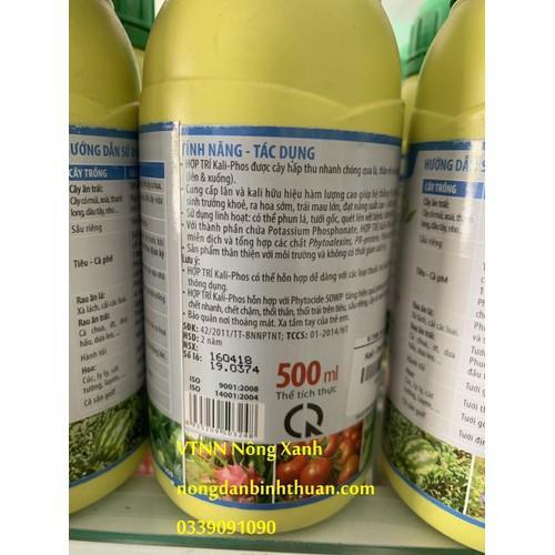 Phân bón KALI PHOS lưu dẫn 2 chiều trừ bệnh thối rể sì mủ