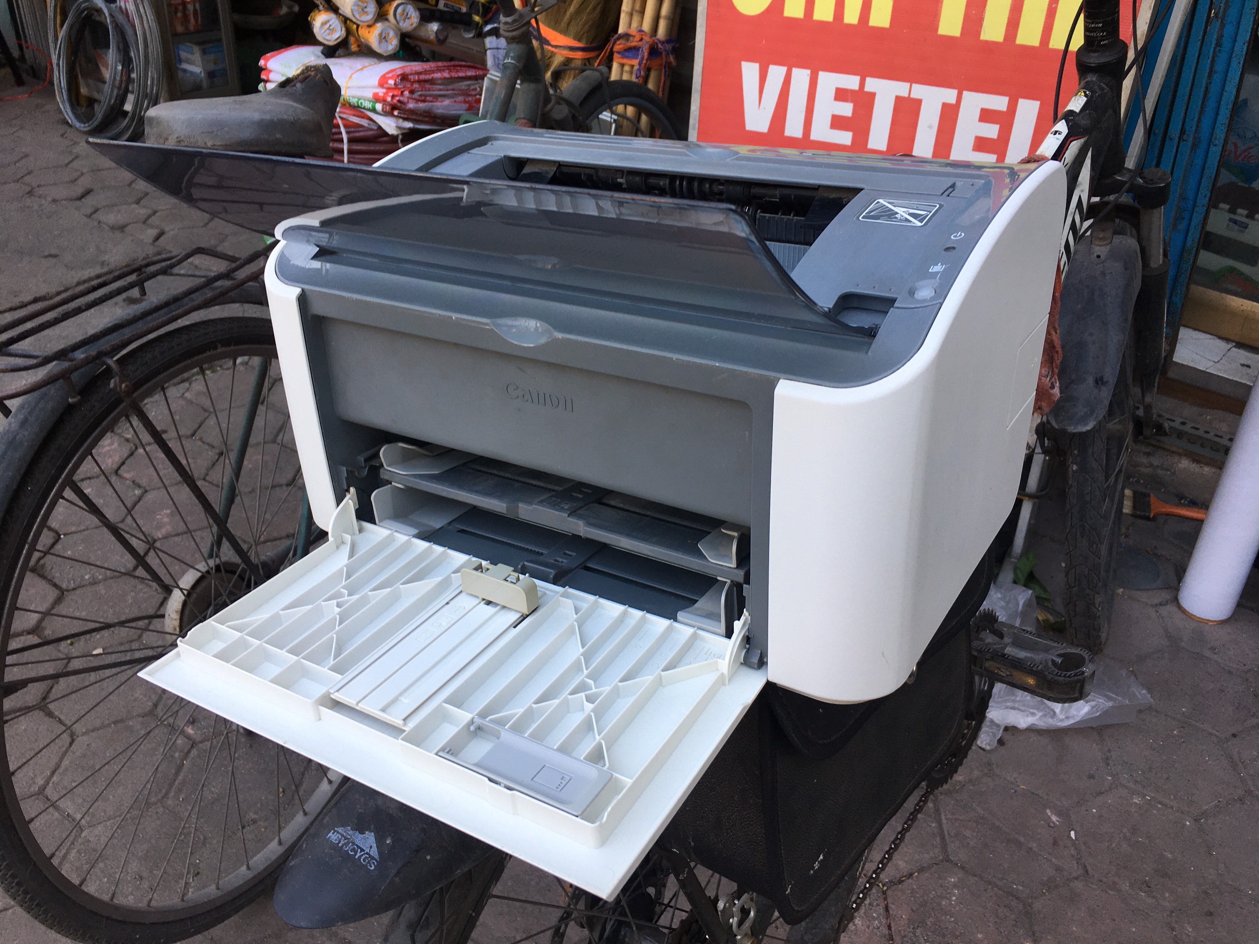 vỏ máy in Canon 2900 zin tháo máy (nguyên bộ)