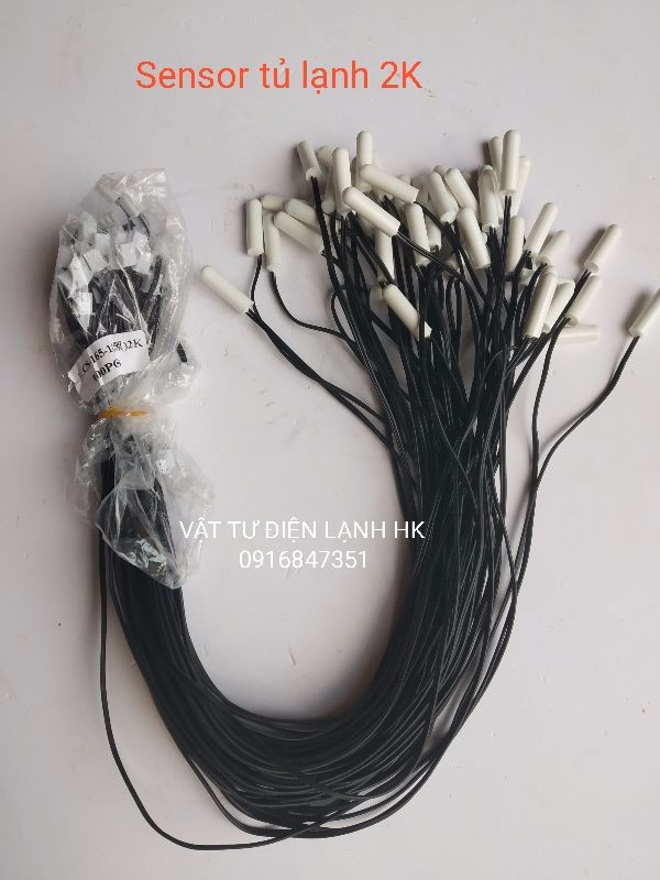 Sensor tủ lạnh 2K 4K 5K 8K 10K - Đầu dò cảm biến tủ lạnh - sen sơ TL Panasonic Toshiba Samsung Electrolux Hitachi pana elec tô