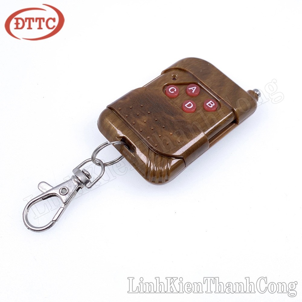 Tay Phát Remote RF 433Mhz 4 Kênh