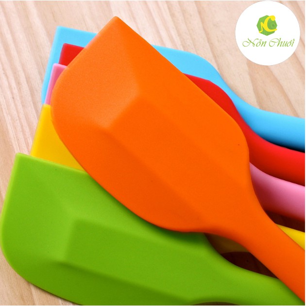 Spatula/ Phới trộn bột silicon đúc 21cm