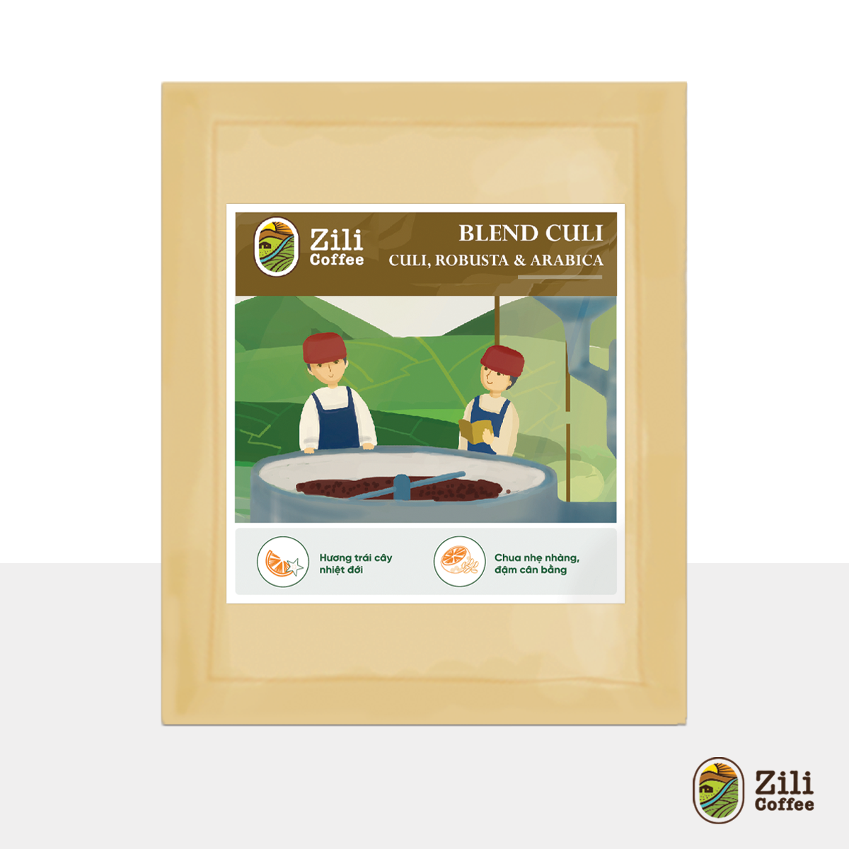 Drip Bag Coffee - Combo 5 gói cà phê dùng thử - Zili Coffee
