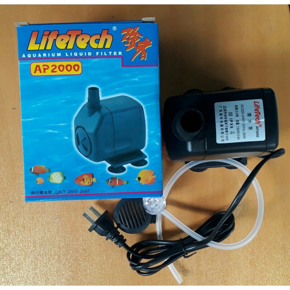 Máy Bơm nước Hồ cá LifeTech AP 2000