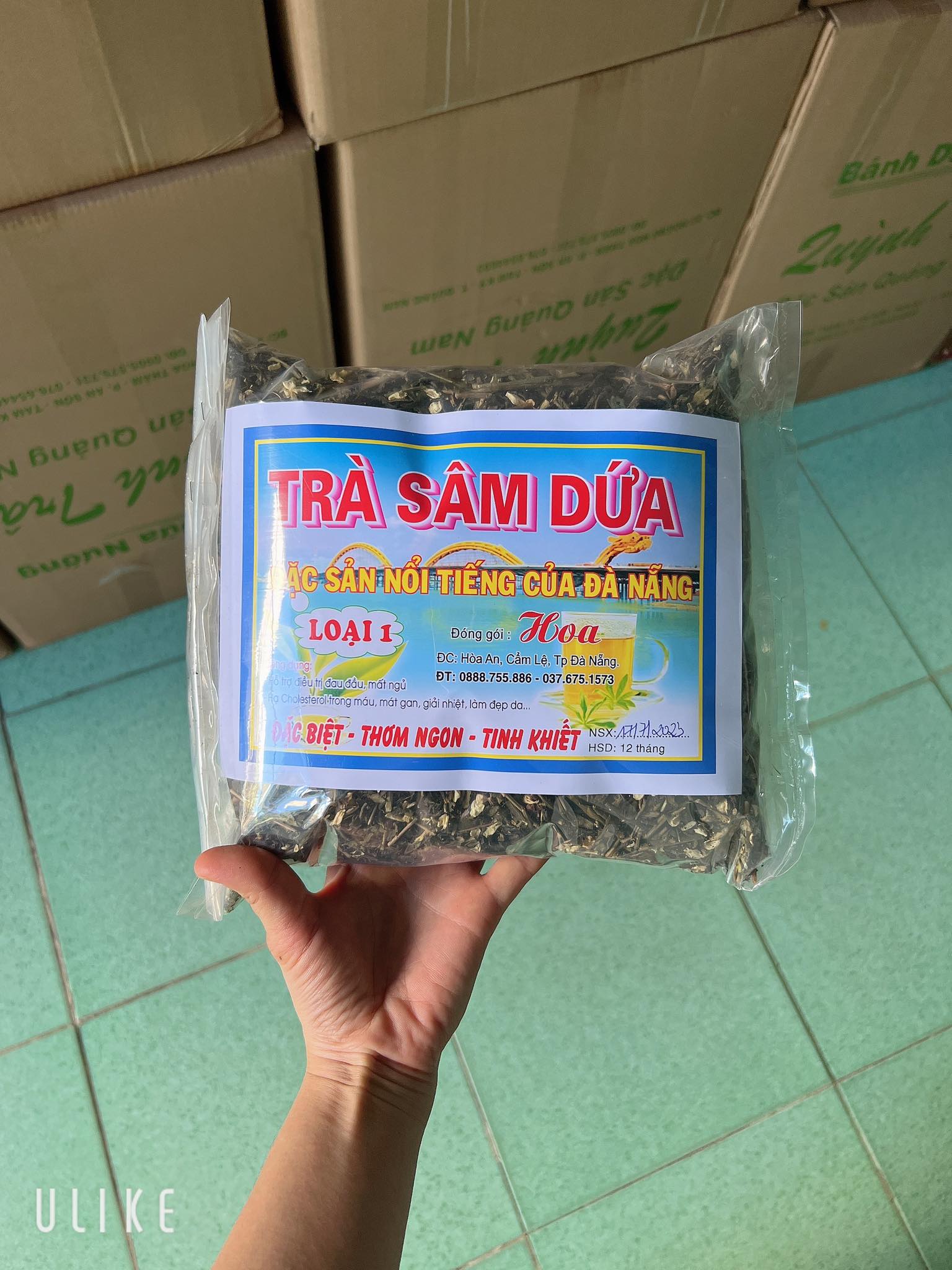 TRÀ SÂM DỨA ĐÀ NẴNG LOẠI 1 THƯỢNG HẠNG ( 500G ) - date mới