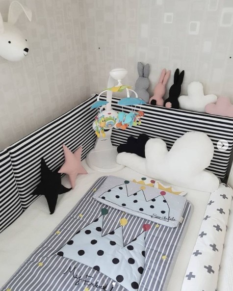 Thảm Lót Chống Thấm Cho Bé BonitaBeBe Mền Mại,Thoáng Khí - Nhập Khẩu Chính Hãng HQ