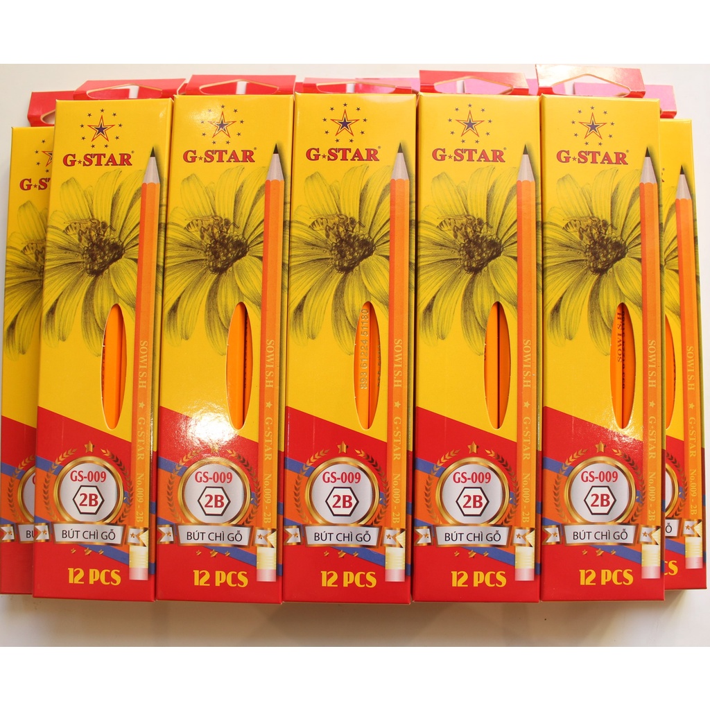 Bút Chì Gỗ 2B Gstar - 1 Cây