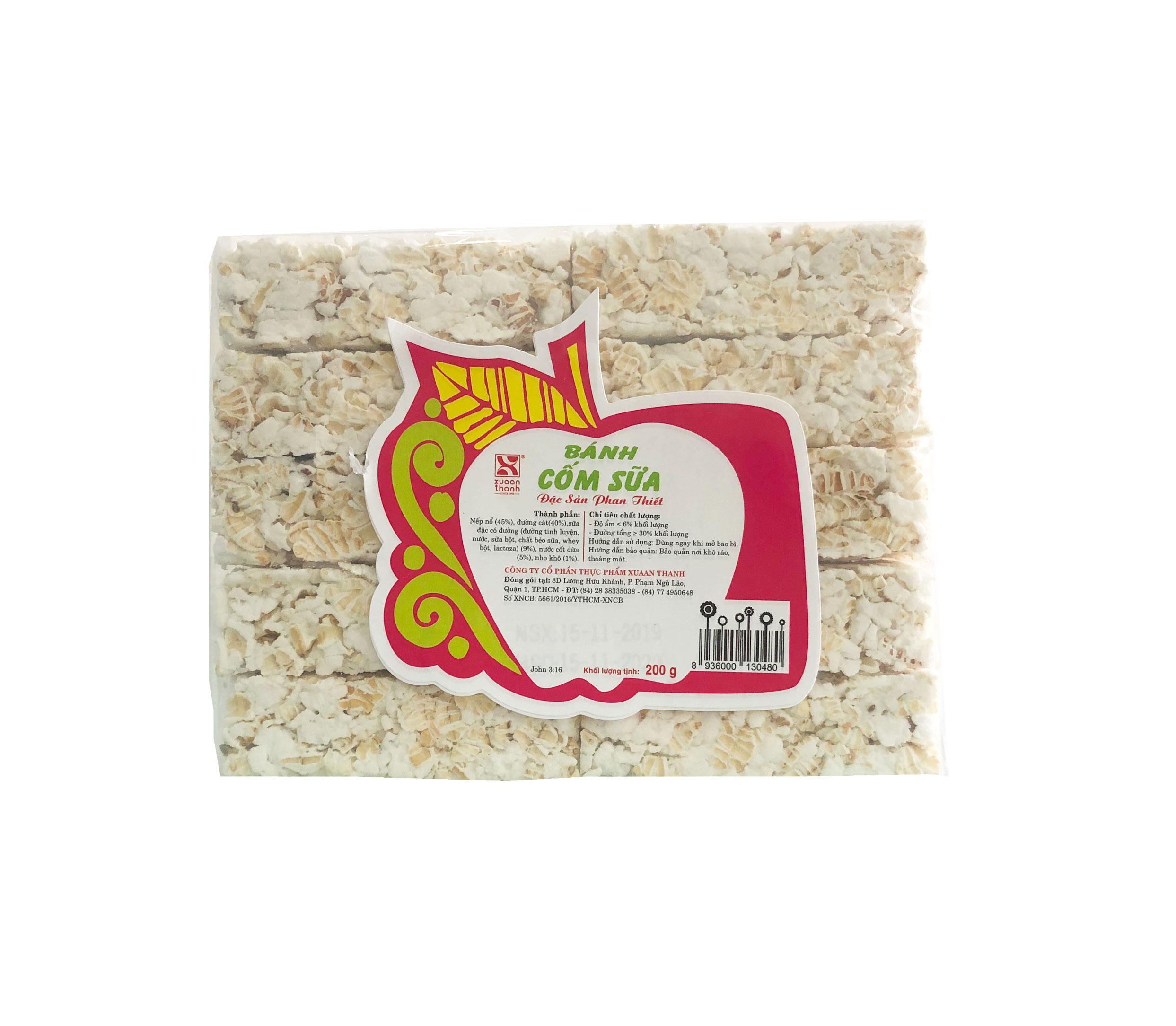 Bánh cốm sữa Xuân Thanh gói 200g