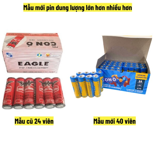 1 HỘP Pin AA CON Ó 1.5V
