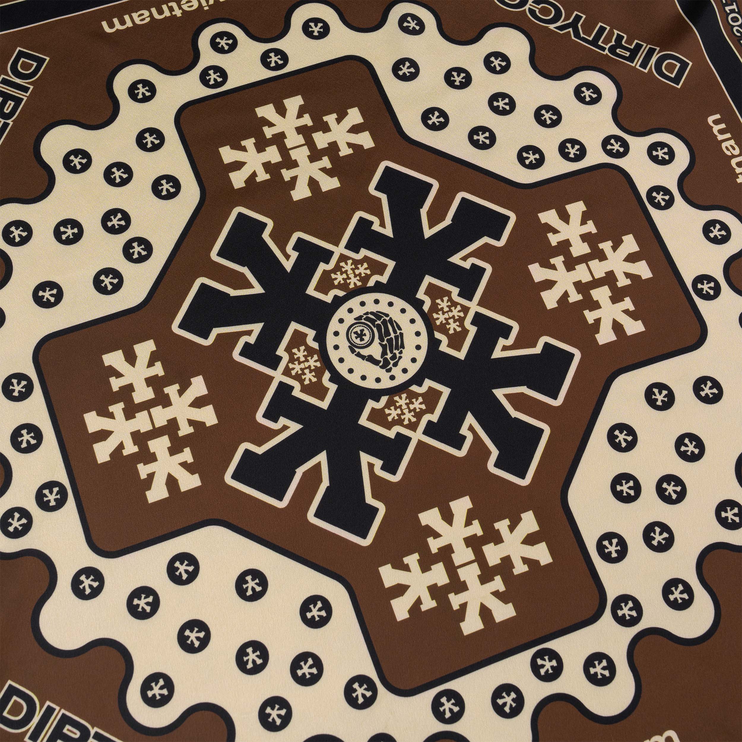 [DCxRS] Khăn Bandana DirtyCoins Brown