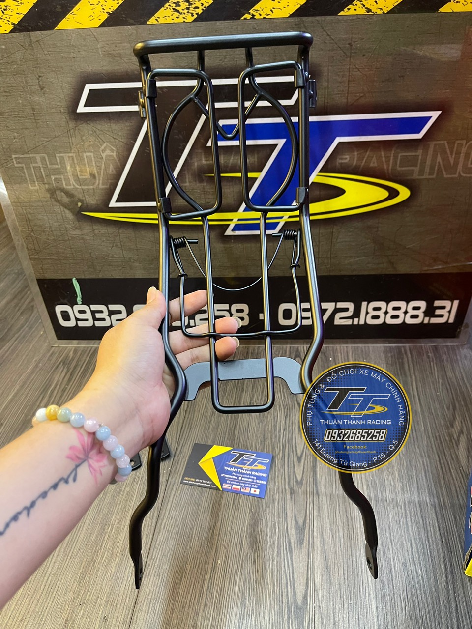 Baga giữa sport màu đen / xipo / rgv / satria 2k