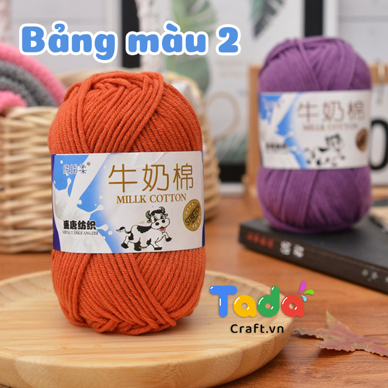 Len Milk Bò 50 gram (Mã 51 - 91)