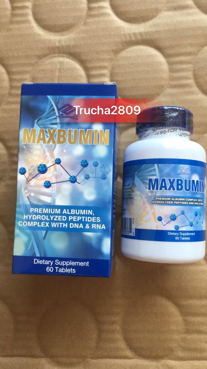 Maxbumin 60 Viên nhập khẩu Mỹ