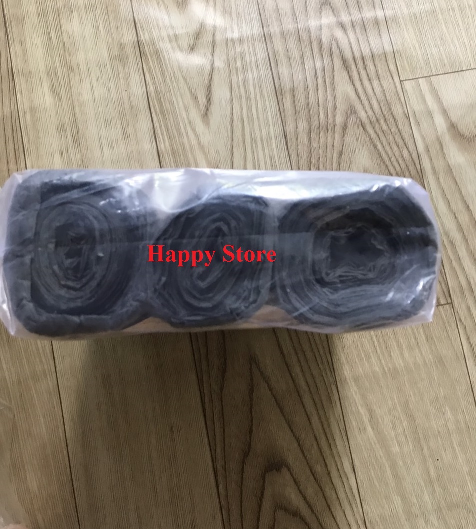 3 CUỘN TÚI ĐỰNG RÁC ĐEN (SIZE ĐẠI)