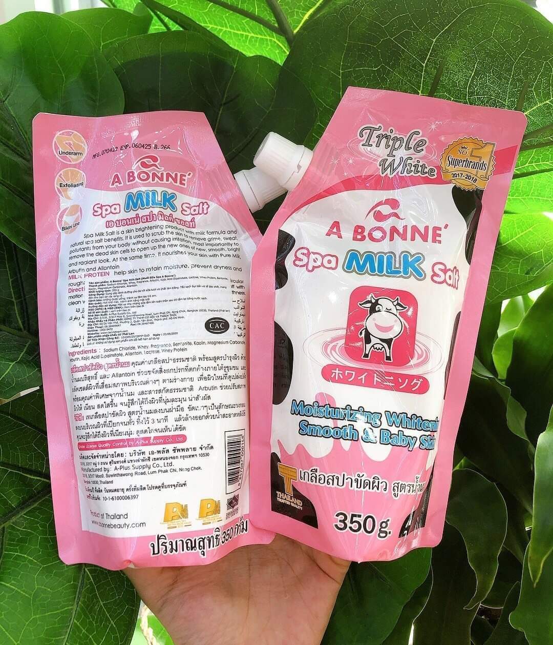 Muối tắm sữa bò tẩy tế bào chết Thái Lan