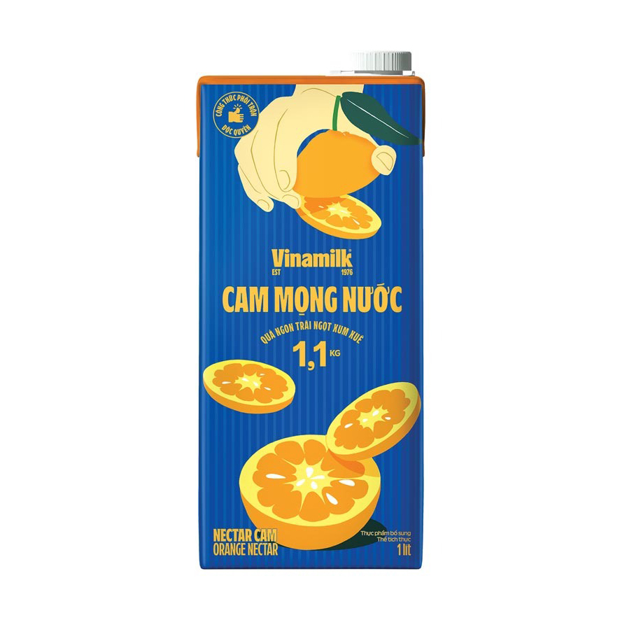 Nước ép Vfresh hộp 1L (Nhiều mùi)