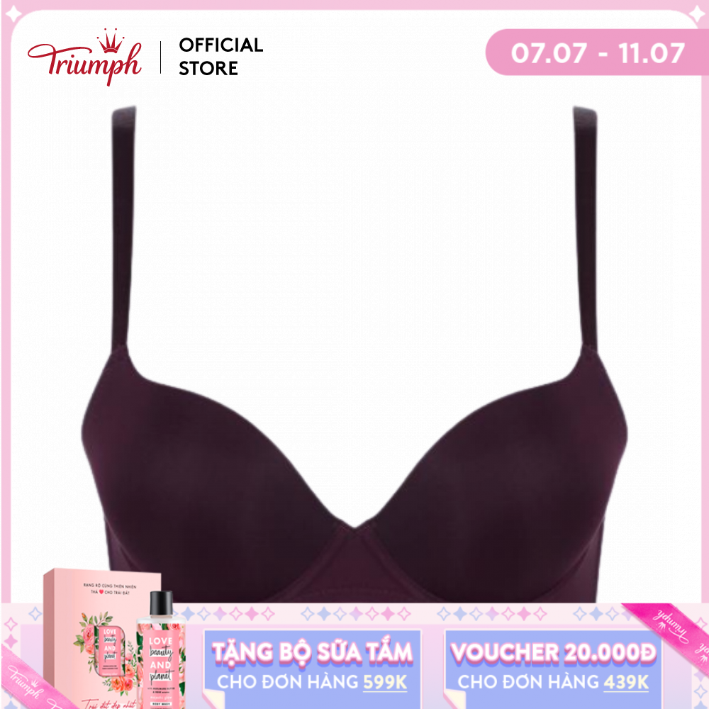 [Voucher 20K + Quà Sữa tắm cho đơn 699K từ 7.7-11.7] Áo lót nữ Triumph Simply Everyday Basic WHU