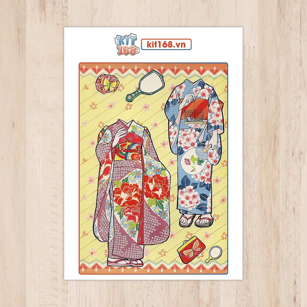 Đồ chơi cắt thủ công Búp bê giấy Set BBG 0040