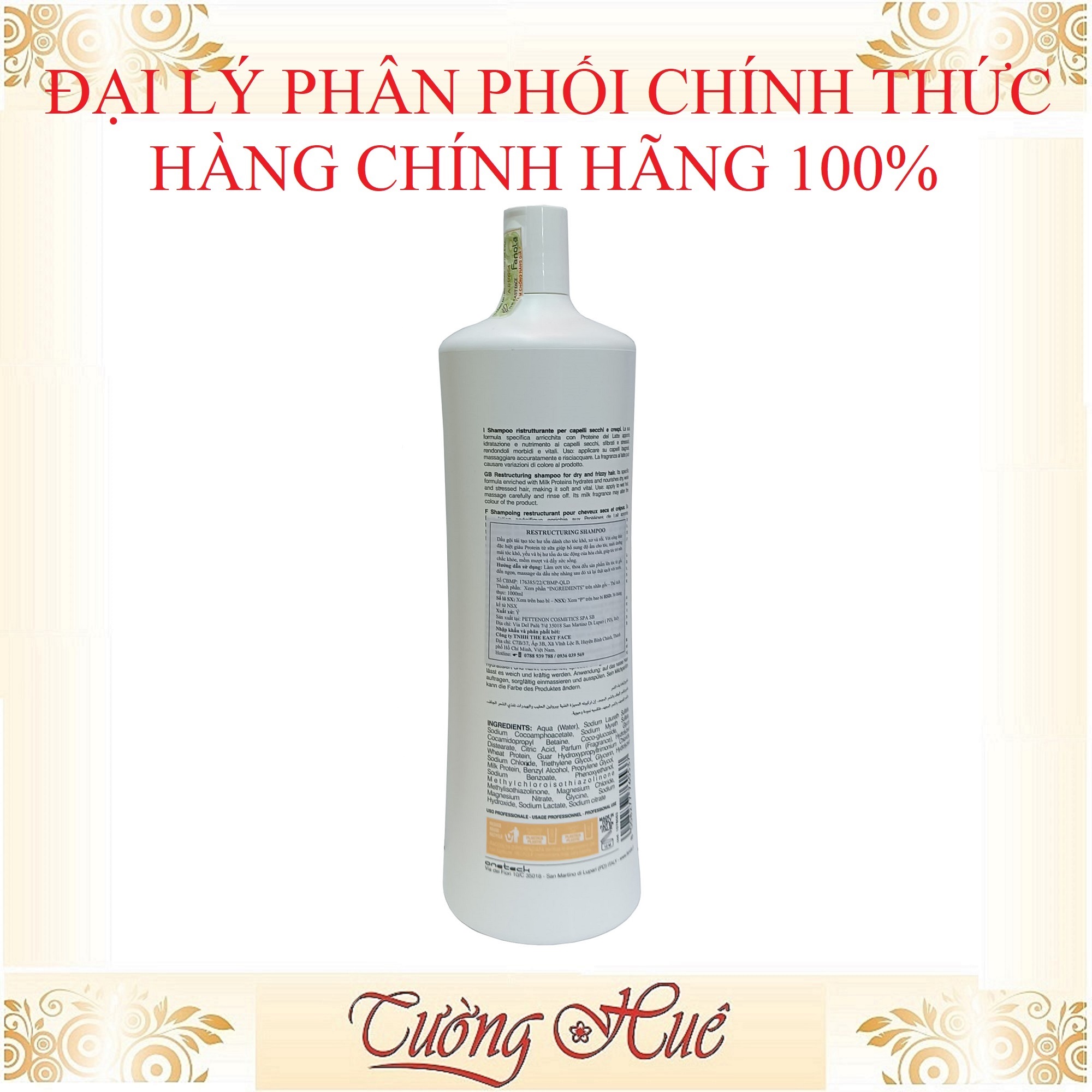 Dầu gội Fanola Nutri Care 1000ml