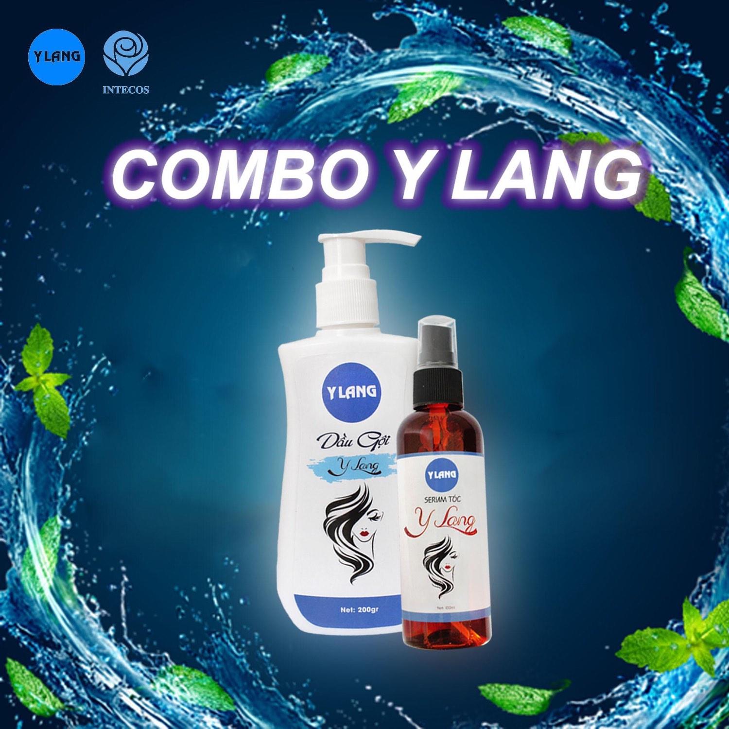 Combo dầu gội và sirum kích mọc tóc YLang