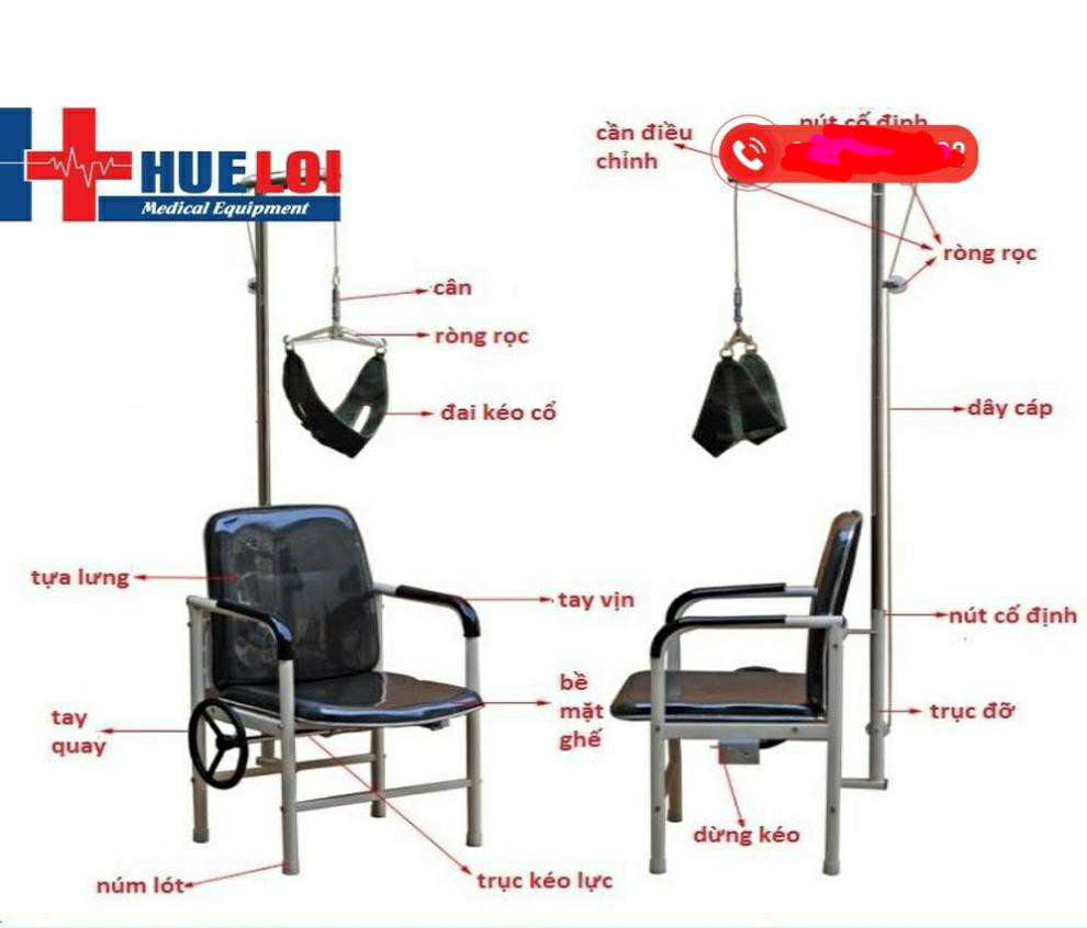 ghế kéo cột sống cổ