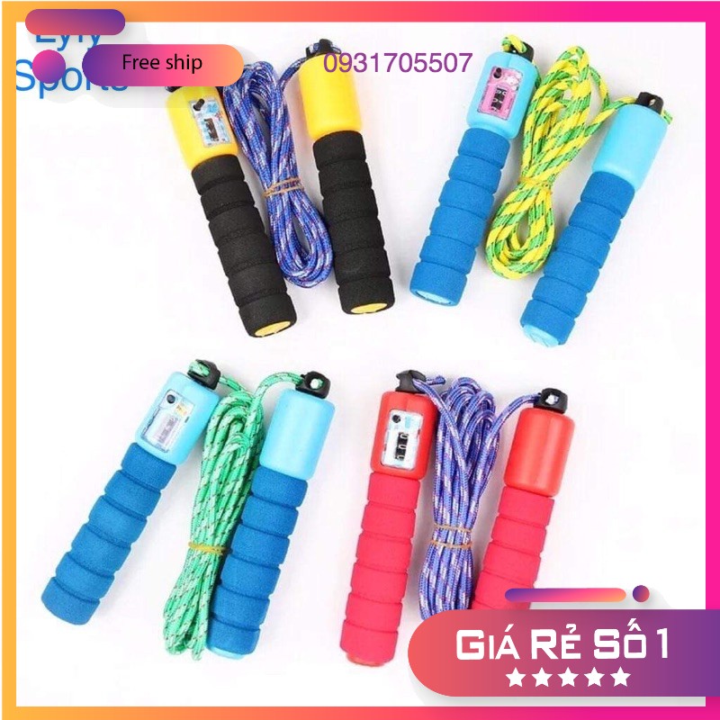 Dây Nhảy Thể Dục Đếm Bước Nhảy  - LYLYSPORTS