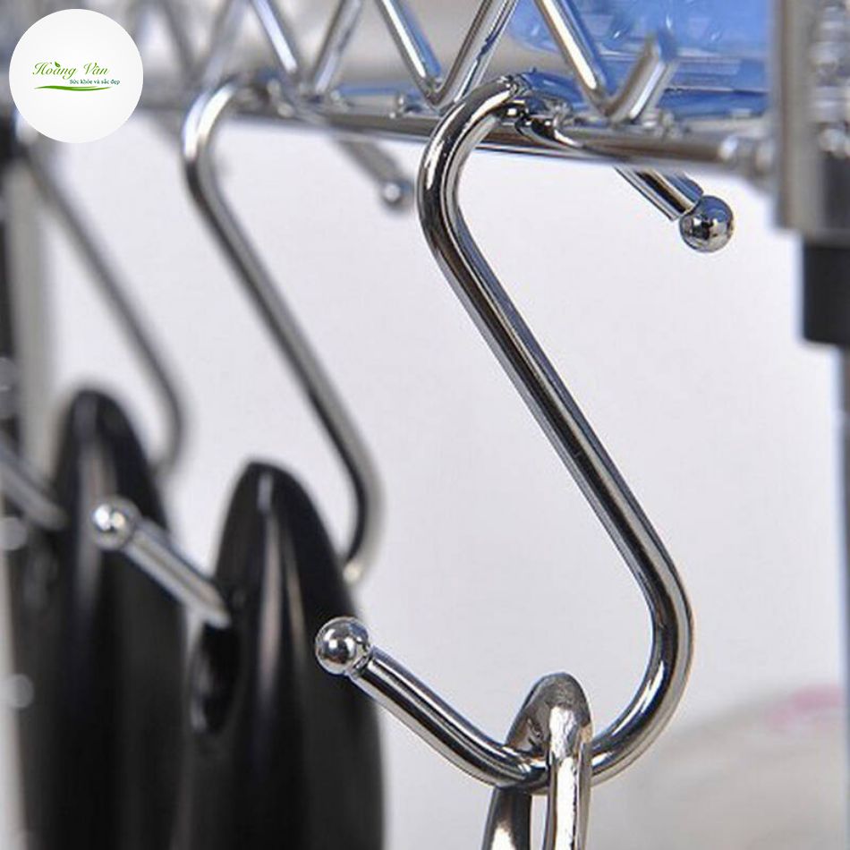 Combo 10 Móc treo đồ chữ S Inox sáng bóng