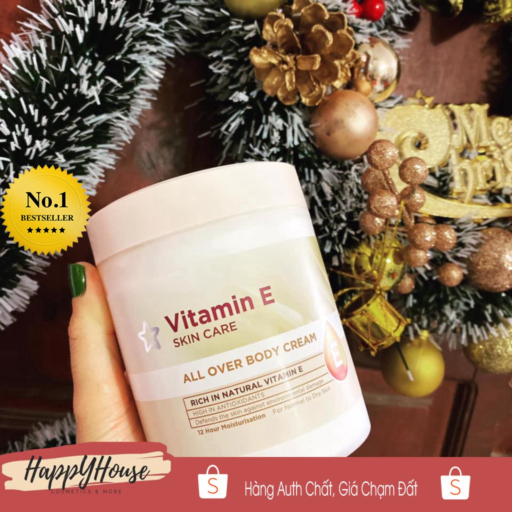 Kem dưỡng thể Vitamin E Aloe Vera 495 g