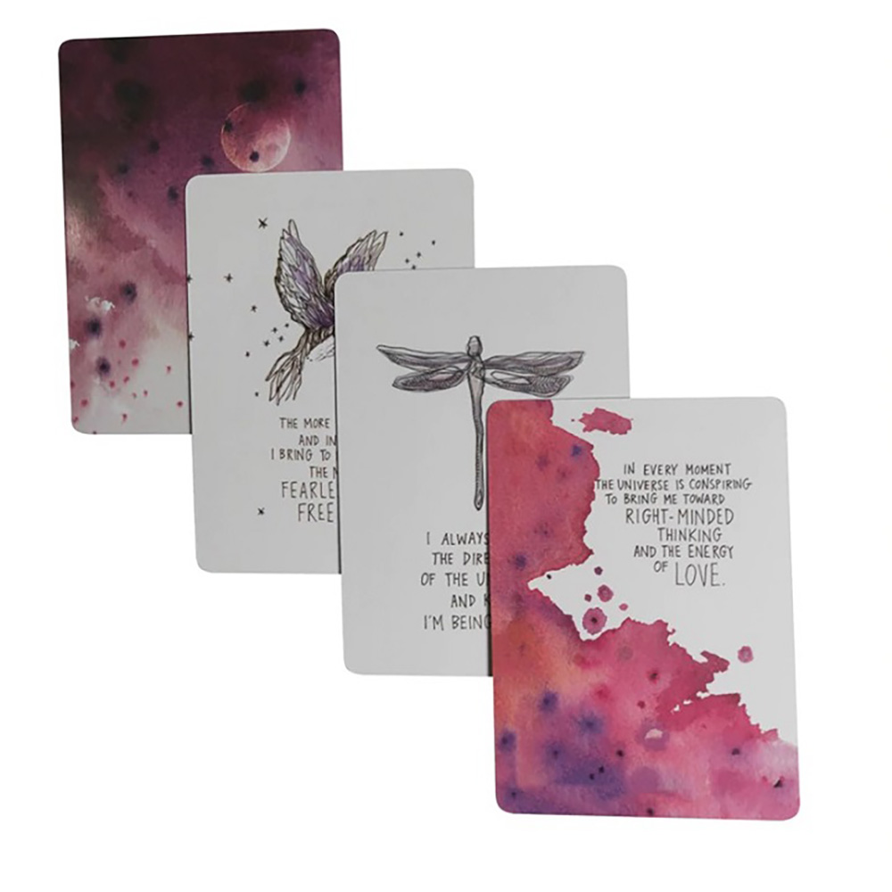 Bộ Bài Oracle Universe Has Your Back Tặng Đá Thanh Tẩy