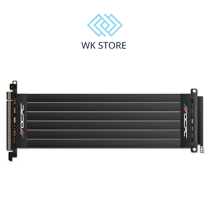 Cáp dựng VGA OCPC Riser Xtender PCI-E 3.0 250mm Đen / Trắng - Chính hãng ( Bảo hành 12T )