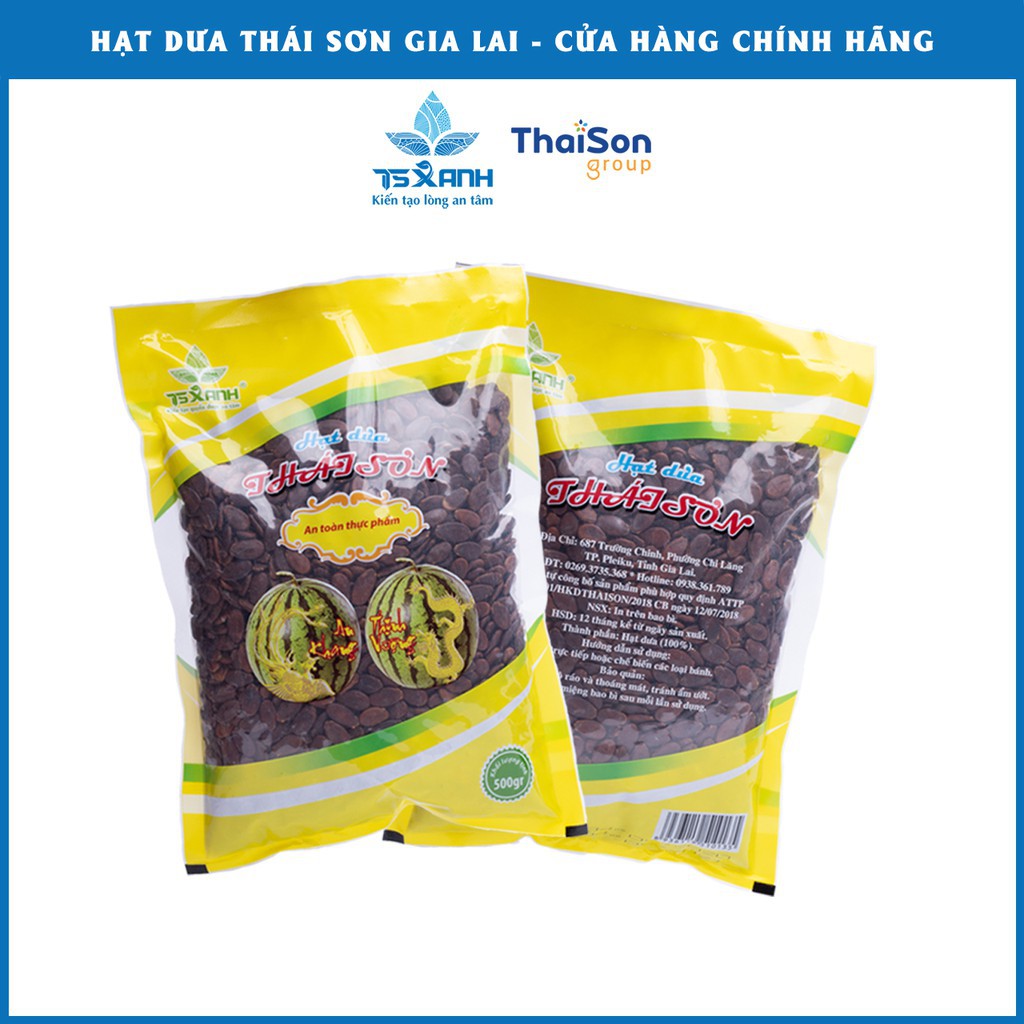 HẠT DƯA THÁI SƠN GÓI 500G( date mới nhất)