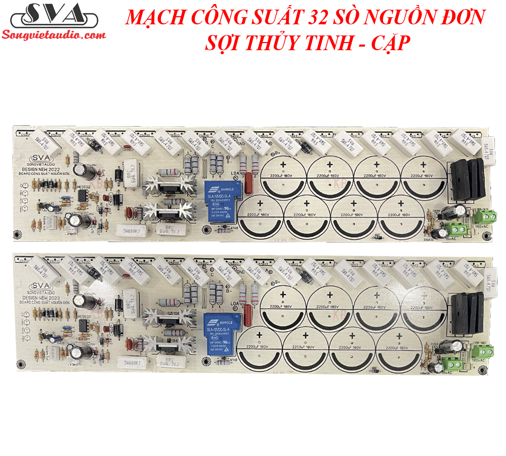 MẠCH CÔNG SUẤT 32 SÒ NGUỒN ĐƠN SỢI THỦY TINH