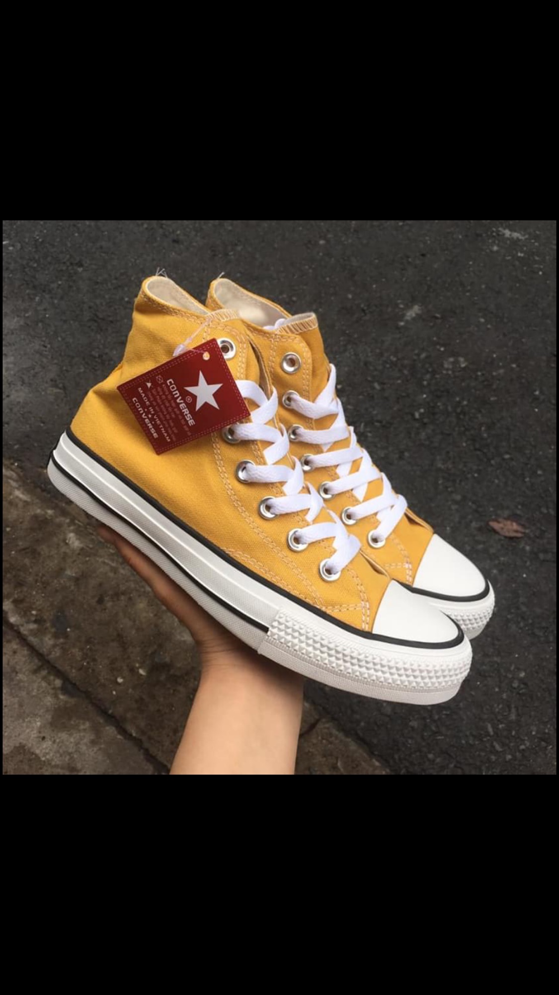 Giày Converse đủ vàng trắng đen