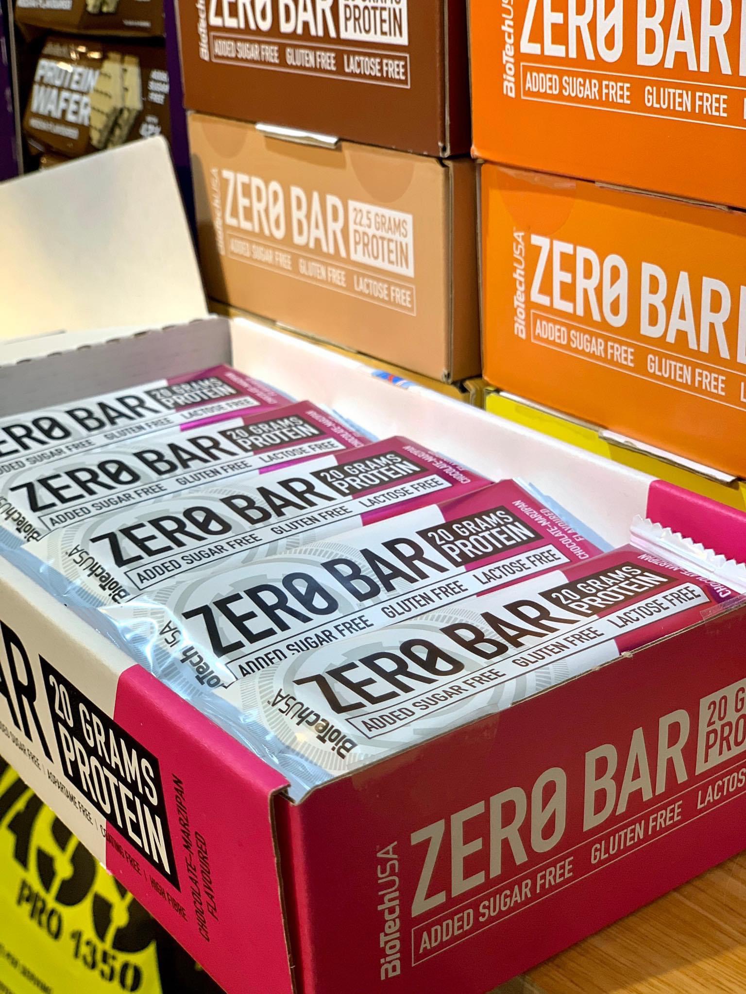 PROTEIN BAR - BIOTECHUSA - ZERO BAR - 20 BAR