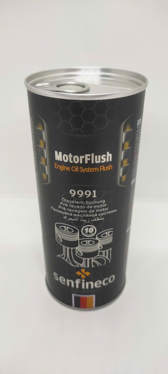 DUNG DỊCH SÚC RỬA ĐỘNG CƠ Senfineco 9991, 443ml (Motor Flush Engine Oil System Flush 9991, 443ml)