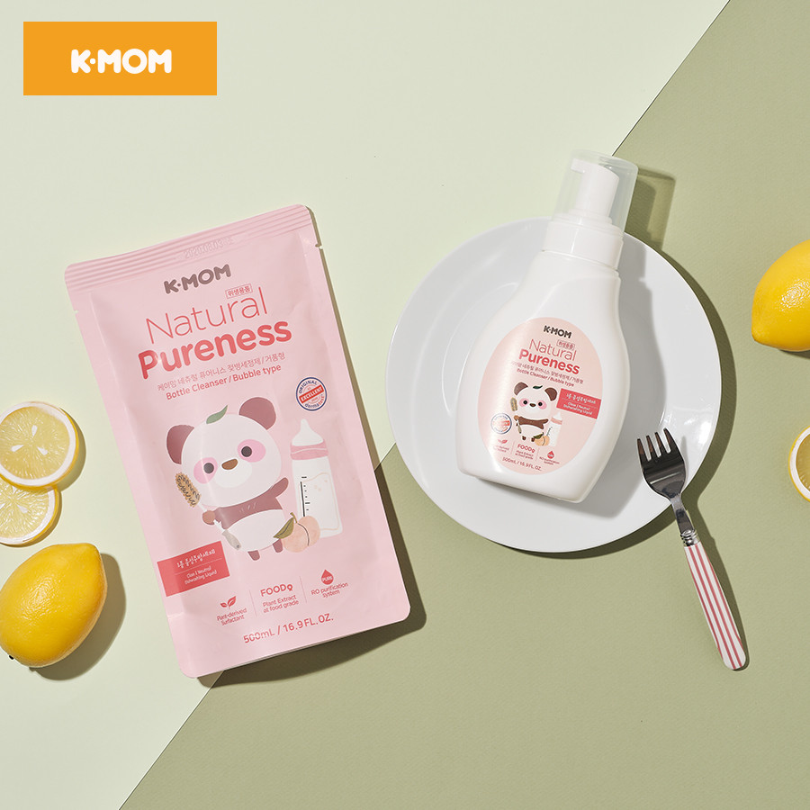 K-MOM nước rửa bình sữa và rau củ cho bé 500ml