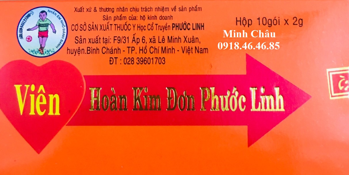 Phước Linh Hoàn kim đơn giúp thanh can giải độc nhuận trường