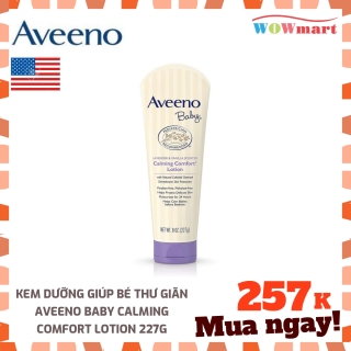 [HCM]Kem dưỡng giúp bé thư giãn Aveeno Baby Calming Comfort Lotion 227g - MỸ thumbnail