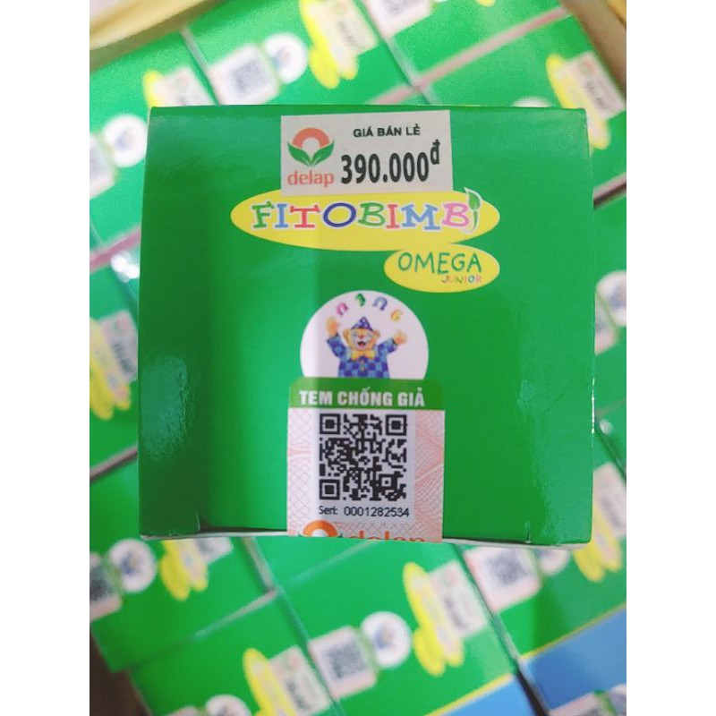 Fitobimbi omega bổ sung DHA cho bé