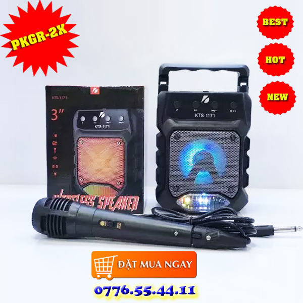 Loa Nghe Nhạc Bluetooth cắm thẻ nhớ nghe đài FM