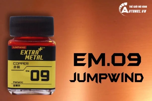 SƠN MÔ HÌNH MÀU ĐỒNG COPPER EM.09 18ML JUMPWIND S029