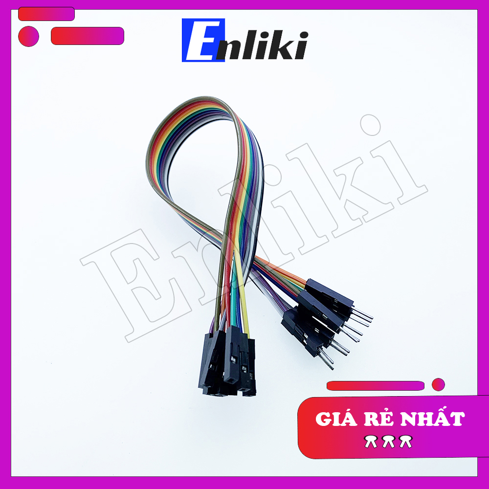 Dây Cáp 20cm 7 Màu 40P Đực-Cái (40 Sợi)