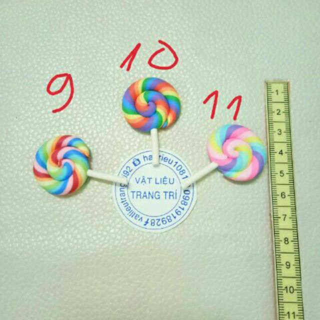 [HCM]Mô Hình Kẹo Mút Lollipop Charm Slime [1 cái ]