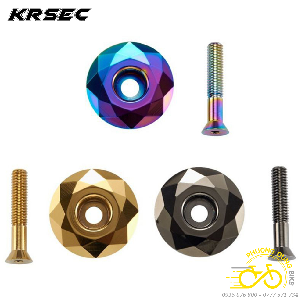 Nắp đậy pô tăng xe đạp KRSEC