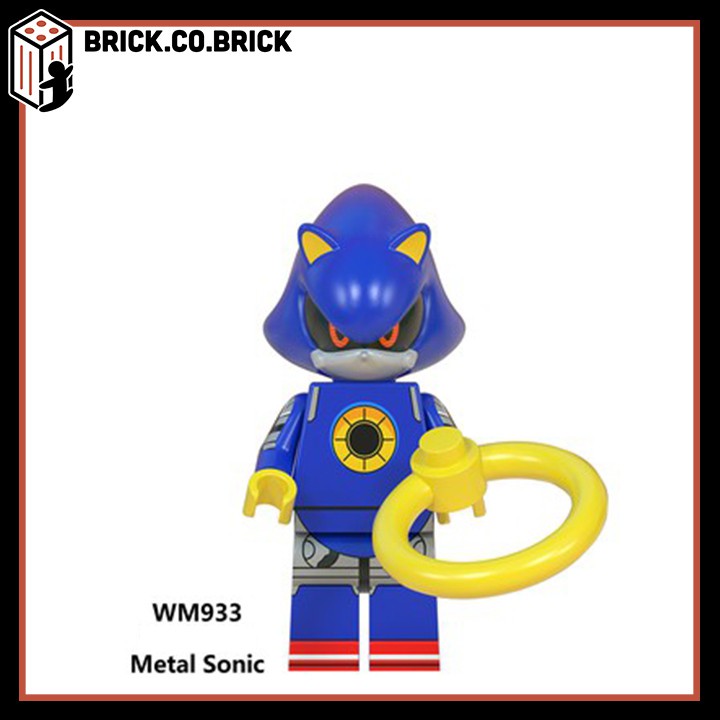 Đồ Chơi Lắp Ráp Minifigure Nhân Vật Những Người Bạn Của Sonic Trong Tựa Game Sonic The Hedgehog WM6086