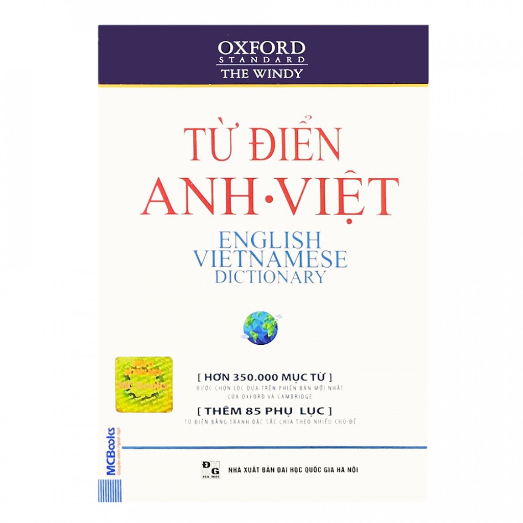 Cuốn sách Từ điển oxford Anh - Việt (Hơn 350.000 Từ) (bìa mềm)