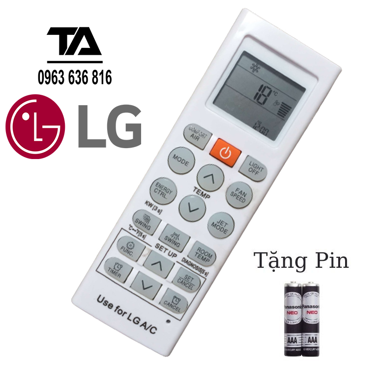[ FREESHIP ] Remote máy lạnh LG ✔ Điều khiển điều hòa LG - V13ENS, V10ENW, B10END, V10ENV, V13API, V13APH, V18ENF, V10