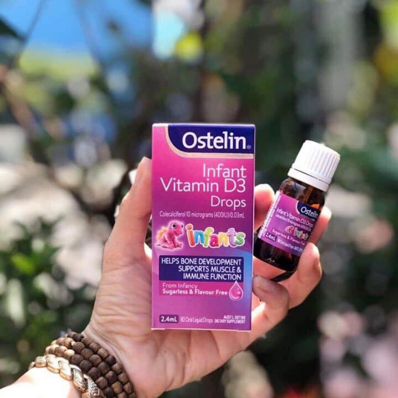 Vitamin D3 Ostelin Nhỏ Giọt Cho Bé