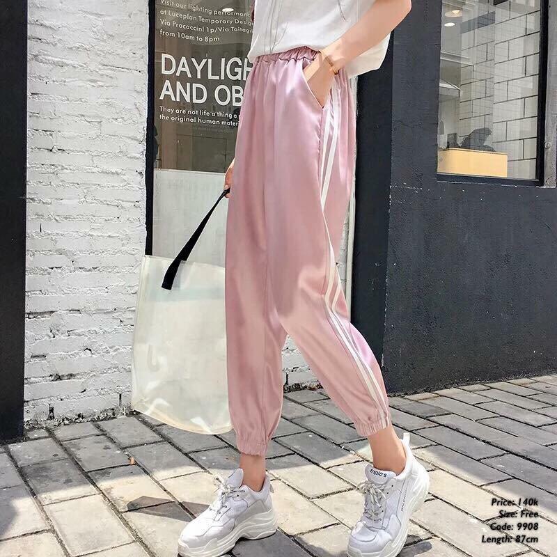 [HCM]Quần jogger phi lụa mẫu mới cực hot(kèm ảnh thật)