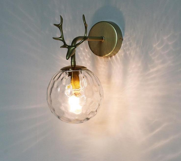 Wall lamp 1754 cerata used decoration restaurant hotel. Living room, bedroom (bundled balloon led)