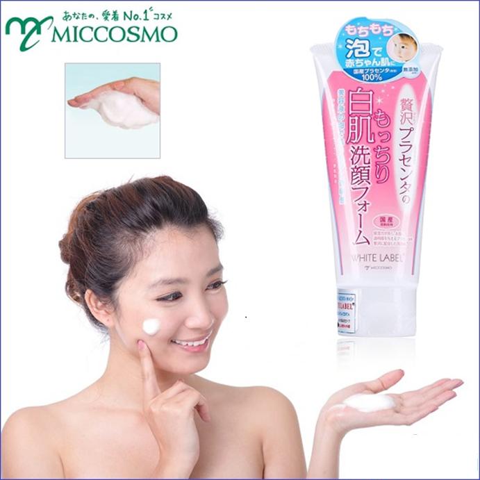 Sữa Rửa Mặt Dưỡng Da Trắng Mịn White Lable Premium Placenta Wash (110g)